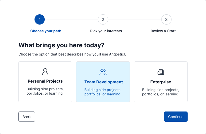 Desktop Step 1 - Welcome