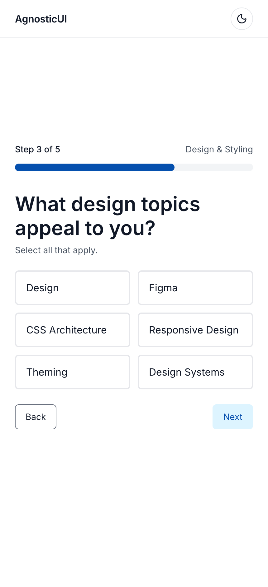Mobile - Design & Styling